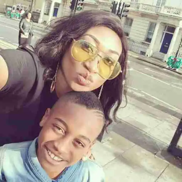 Actress Oge Okoye Shows off her adorable son [PICS] 